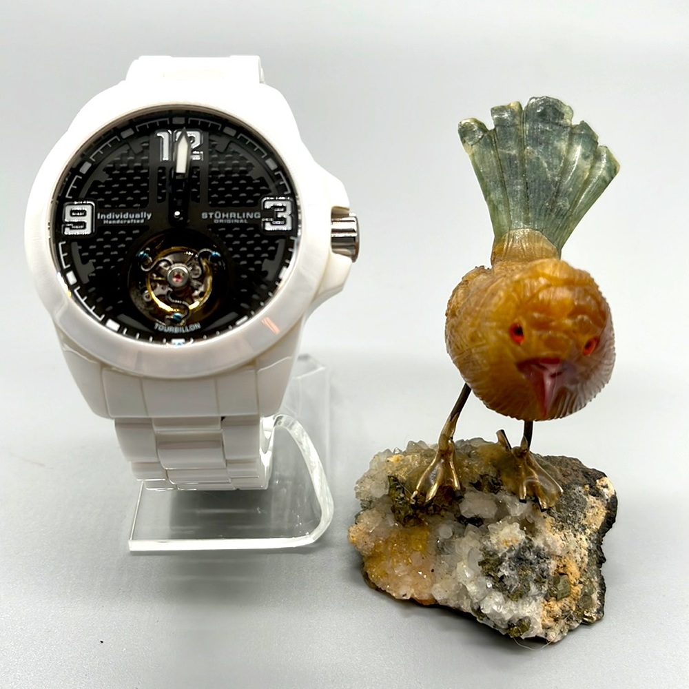Stuhrling Limited Edition Ceramic Watch-Men’s